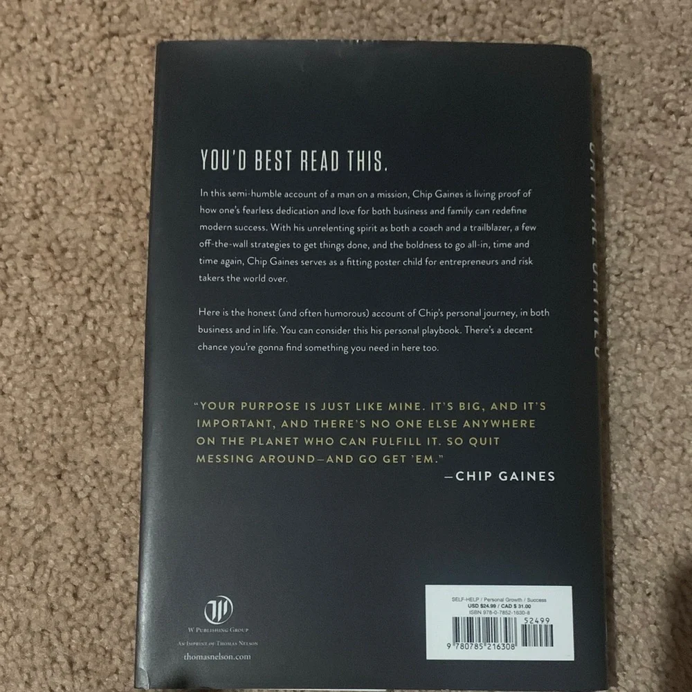 Capital Gaines Book by Chip Gaines - Picture 2 of 2